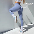 MIQI QUICK DRY Polyester Leggings Scrunch Butt Lift Workout Fitness Tight Yoga Pants Scrunch Yoga Leggings